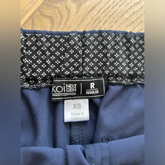 Navy Scrub Pants (2 Pairs) - Picture 3 of 4